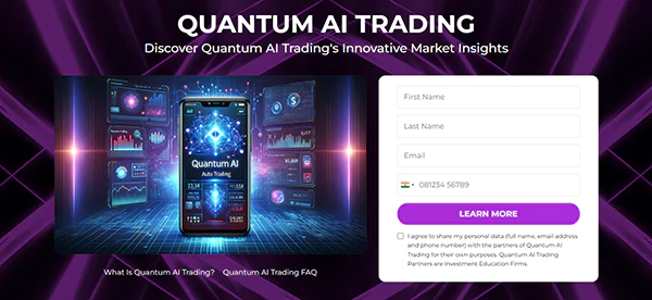 quantum AI trading home page